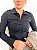 Camisa Viscose Com Elastano Ziper Frontal Alice @usemika Feminino - Imagem 4
