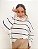 Tricot Manga Morcego Listrado Off Kimi @usemika Feminino - Imagem 3