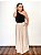 Saia Marant Com Elastico e Fenda Lateral Luna @usemika Feminino - Imagem 1