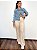 Calça Wide Leg Modal Com Elástico Maiara @usemika Feminino - Imagem 1