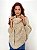 Poncho Tricot Com Gola Boba Natalia @usemika Feminino - Imagem 1