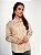 Camisa Tricoline Com Gravata Marcela @usemika Feminino - Imagem 4