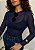Blusa Tule Manga Longa Mirela @usemika Femnina - Imagem 2