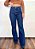 Calça Jeans Flare Escura Leticia @usemika Feminino - Imagem 2