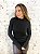 Blusa Canelada Manga Longa Gola Alta Monica @usemika Feminino - Imagem 6