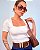 Blusa Suplex Decote Quadrado Bruna @usemika Feminino - Imagem 4
