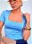 Blusa Suplex Decote Quadrado Bruna @usemika Feminino - Imagem 7