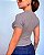 Blusa Malha Premium Decote V Eduarda @usemika Feminino - Imagem 3