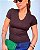 Blusa Malha Premium Decote V Eduarda @usemika Feminino - Imagem 7