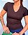 Blusa Malha Premium Decote V Eduarda @usemika Feminino - Imagem 8