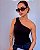 Blusa Poliamida Um Ombro Só Jaqueline @usemika Feminino - Imagem 4