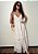 Vestido Viscolinho Midi Detalhe em Renda Débora @usemika Feminino - Imagem 1