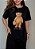 Tshirt Meia Malha Urso de Óculos Natalia @usemika Feminino - Imagem 2