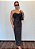 Vestido Tule Midi Tubinho Poá Sabrina @usemika Feminino - Imagem 1