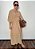 Vestido Viscolinho Amplo Com Detalhe Em Cordas Andressa @usemika Feminino - Imagem 1
