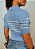 Blusa Modal Gola Polo Listrada Com Botões Olivia @usemika Feminino - Imagem 2