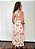 Vestido Chiffon Estampado Midi Frente Unica Gisele @usemika Feminino - Imagem 3