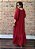 Vestido Chiffon Midi Com Mangas Giovana @usemika Feminino - Imagem 5