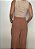 Calça Pantalona Texturizada Com Amarração Daniela @usemika Feminino - Imagem 3