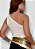 Blusa Poliamida Texturizada Um Ombro Só Dandara @usemika Feminino - Imagem 6