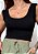 Blusa Cropped Poliamida Canelada Regata Marisa @usemika Feminino - Imagem 5