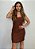 Vestido Anaruga Curto Regata Michele @usemika Feminino - Imagem 1