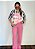 Tshirt Oversized Meia Malha Estampa Listras e Peixe Estela @usemika Feminino - Imagem 2