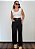 Calça Alfaiataria Com Bolso Reto Lateral Edna @usemika Feminino - Imagem 1
