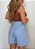 Short Tricoline Forrado Com Prega Angela @usemika Feminino - Imagem 3