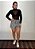 Short Tweed Reto Pied Poule Gabriela @usemika Feminino - Imagem 1