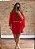 Vestido Alfaiataria Curto com Capa Lara @usemika Feminino - Imagem 1