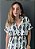 Camisa Viscolinho Manga Curta Estampada Roberta @usemika Feminino - Imagem 1