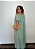 Vestido Viscose Longo com Mangas Sofia @usemika Feminino - Imagem 2