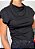 Blusa Malha Premium com Drapeado Samira @usemika Feminimo - Imagem 1