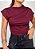 Blusa Malha Premium com Drapeado Samira @usemika Feminimo - Imagem 3