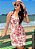 Vestido Crepe Curto Estampado Ivy @usemika Feminino - Imagem 1