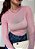 Body Tule Manga longa Liso Ju @usemika Feminino - Imagem 4
