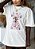 Tshirt Básica Estampa Cervo @usemika Feminino - Imagem 1
