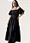 Vestido Midi Linho Com Manga Princesa Dolores @usemika Feminino - Imagem 1