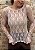 Blusa Renda Manga Comprida Daniele @usemika Feminino - Imagem 1