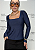 Blusa Suplex Simples Decote Canoa Paola @usemika Feminino - Imagem 2