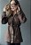 Casaco Parka Suede com Capuz Peluciado Kelly @usemika Feminino - Imagem 1