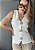 Colete Tricot Viscose Texturizado com Botões Serena @usemika Feminino - Imagem 5
