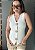 Colete Tricot Viscose Texturizado com Botões Serena @usemika Feminino - Imagem 6