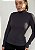 Blusa Modal Manga Comprida com Gola Simples Paloma @usemika Feminino - Imagem 1