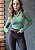 Blusa Poliamida Simples Texturizada Flora @usemika Feminino - Imagem 3
