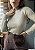 Blusa Modal Slim Canelada com Meia Gola Helena @usemika Feminino - Imagem 3