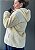 Jaqueta Nylon com Pelo Oversized com Recortes Cintia @usemika Feminino - Imagem 3