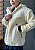 Jaqueta Nylon com Pelo Oversized com Recortes Cintia @usemika Feminino - Imagem 1