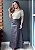 Saia Courino Midi com Detalhes Laterais Graziele @usemika Feminino - Imagem 2